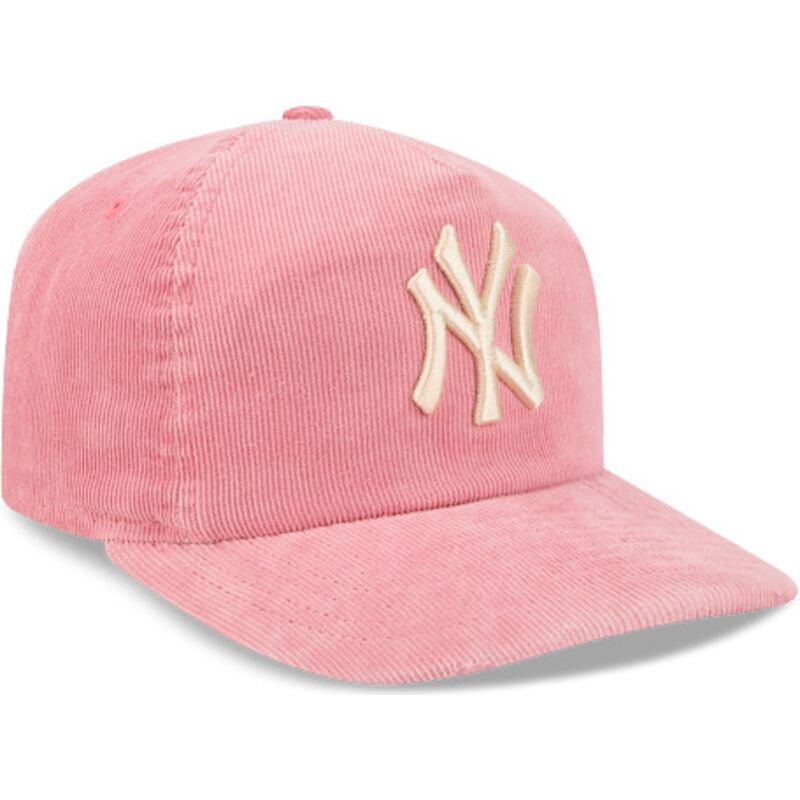 mutsid-kumer-roosa-reguleeritav-19twenty-precurved-corduroy-pastel-new-york-yankees-mlb-new-era