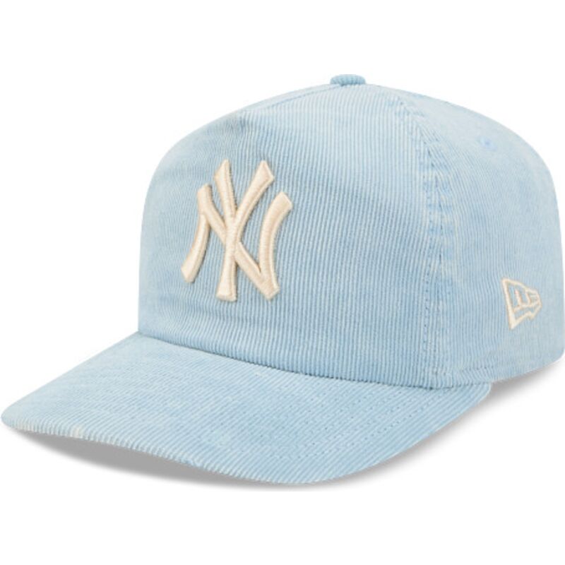 mutsid-kumer-sinine-reguleeritav-19twenty-precurved-corduroy-pastel-new-york-yankees-mlb-new-era