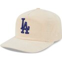 mutsid-kumer-beez-reguleeritav-19twenty-precurved-corduroy-pastel-los-angeles-dodgers-mlb-new-era