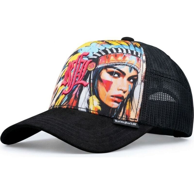 gorra-trucker-negra-n235-apache-de-rocknfreelife