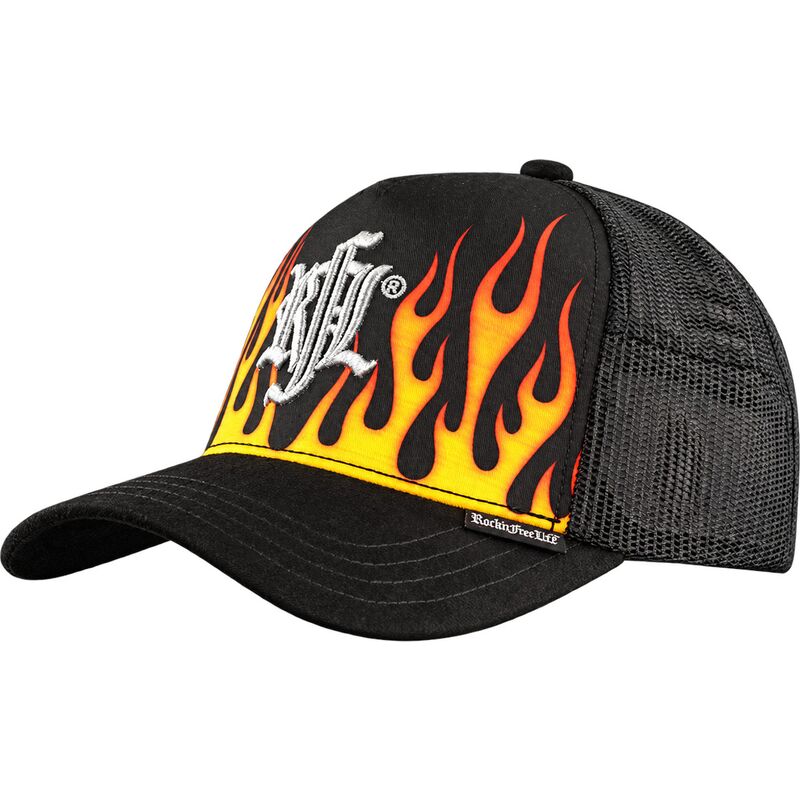 gorra-trucker-negra-n216-burning-de-rocknfreelife