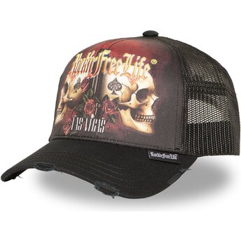 Gorra trucker negra N°272 Strife de Rock’nFreeLife