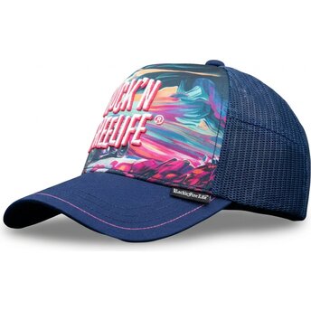 Mütsid kumer sinine snapback N°243 Ride Or Die Rock’nFreeLife