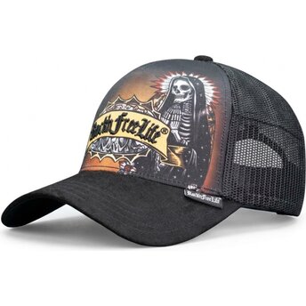 Mütsid kumer must snapback N°250 Son Of Preacher Man Rock’nFreeLife