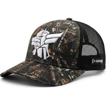 Mütsid kumer kamuflaaž snapback GOL8 CAM Grendizer Robot Grendizer Capslab