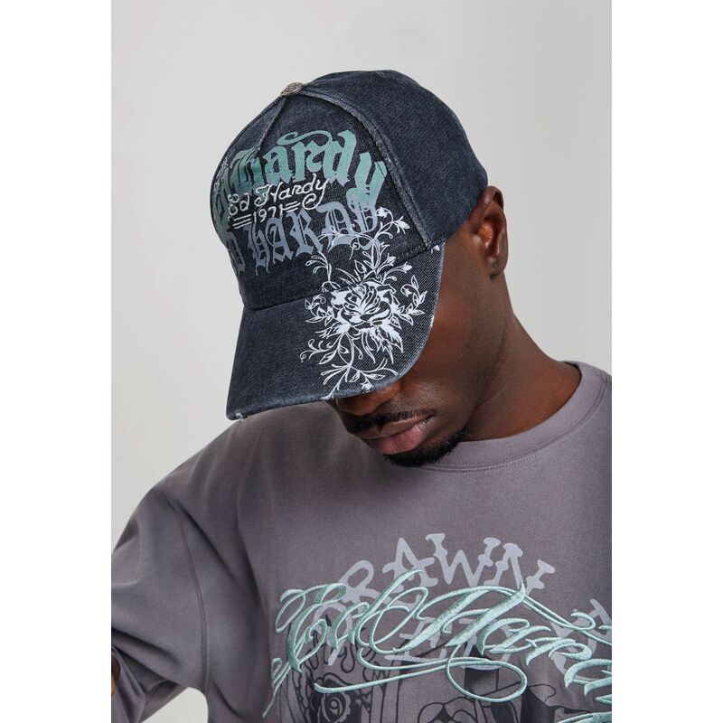 mutsid-kumer-must-reguleeritav-distressed-floral-gothic-ed-hardy