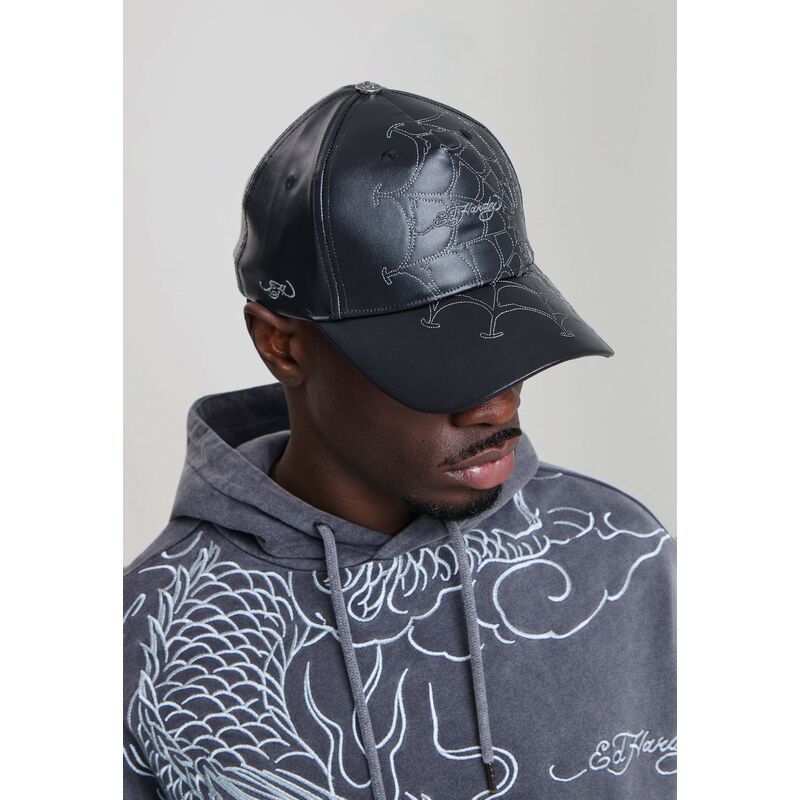 mutsid-kumer-must-reguleeritav-spiderweb-pu-leather-ed-hardy