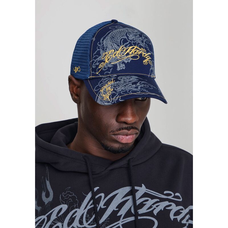 mutsid-kumer-meresinine-snapback-outline-dragons-ed-hardy