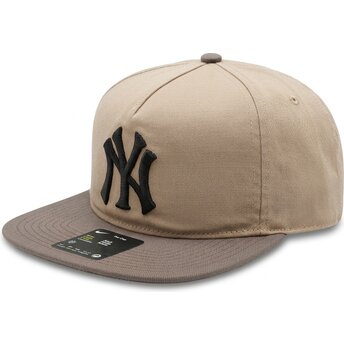 Mütsid lame beež reguleeritav Pro Unstructured 5 Panel New York Yankees MLB Nike