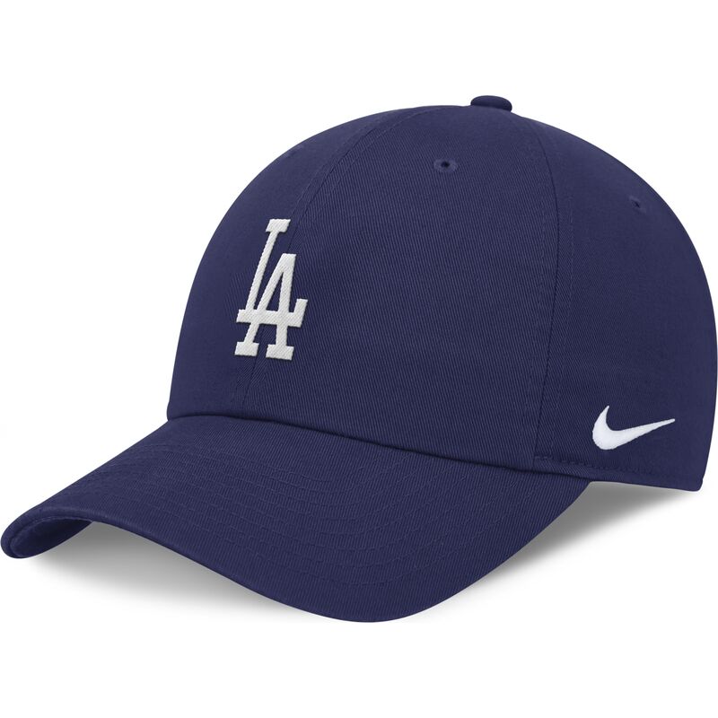 mutsid-kumer-sinine-reguleeritav-club-unstructured-organic-cotton-los-angeles-dodgers-mlb-nike