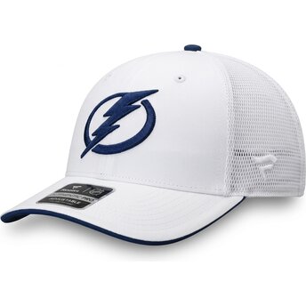 Mütsid kumer valge snapback Structured Mid-Crown Tampa Bay Lightning NHL Fanatics