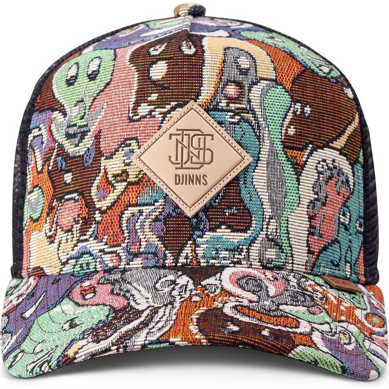 mutsid-kumer-mitmevarviline-snapback-hft-cap-sofa-aliens-djinns