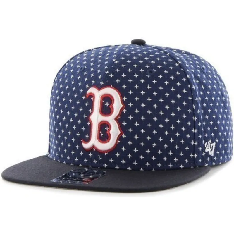 mutsid-lame-meresinine-snapback-estampado-cruces-boston-red-sox-mlb-47-brand