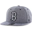 mutsid-lame-meresinine-snapback-tejido-vaquero-boston-red-sox-mlb-47-brand