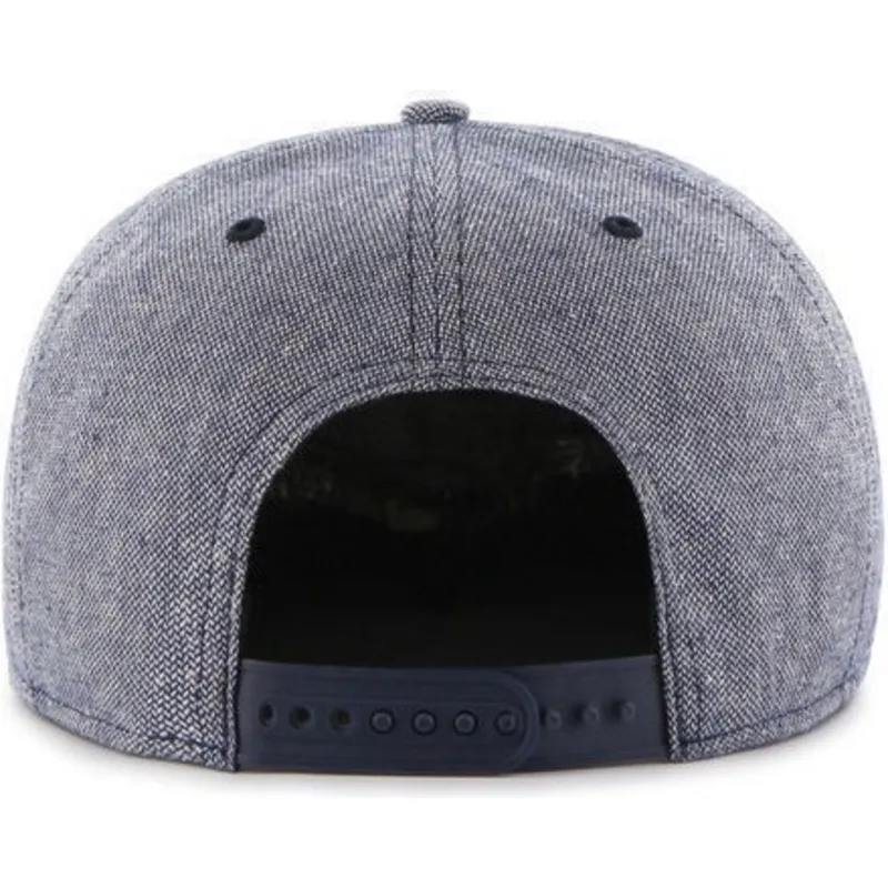 mutsid-lame-meresinine-snapback-tejido-vaquero-boston-red-sox-mlb-47-brand