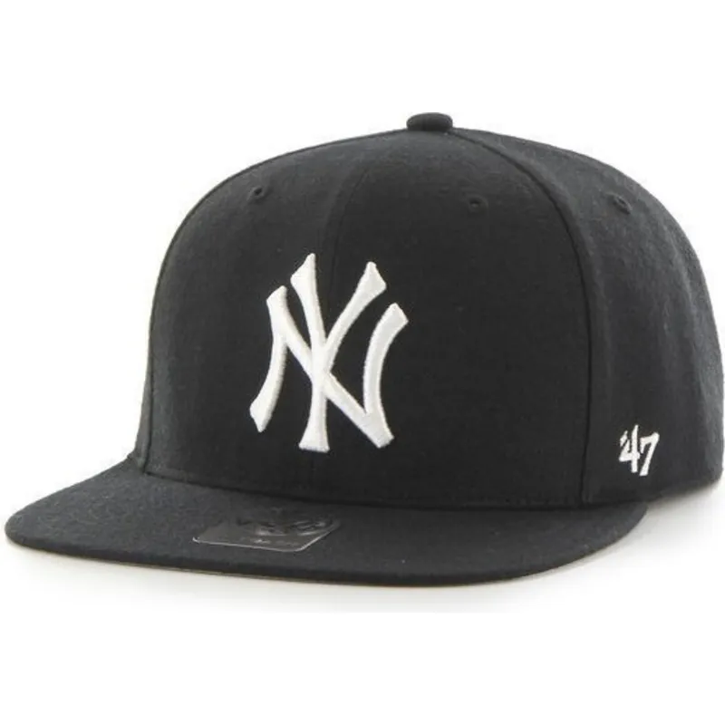 cap-lame-black-snapback-lisa-new-york-yankees-mlb-47-brand