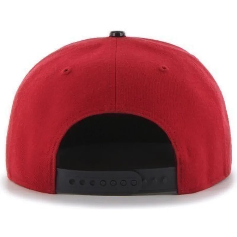 mutsid-lame-punane-snapback-brillante-new-york-yankees-mlb-47-brand