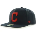mutsid-lame-meresinine-snapback-lateral-cleveland-indians-mlb-47-brand