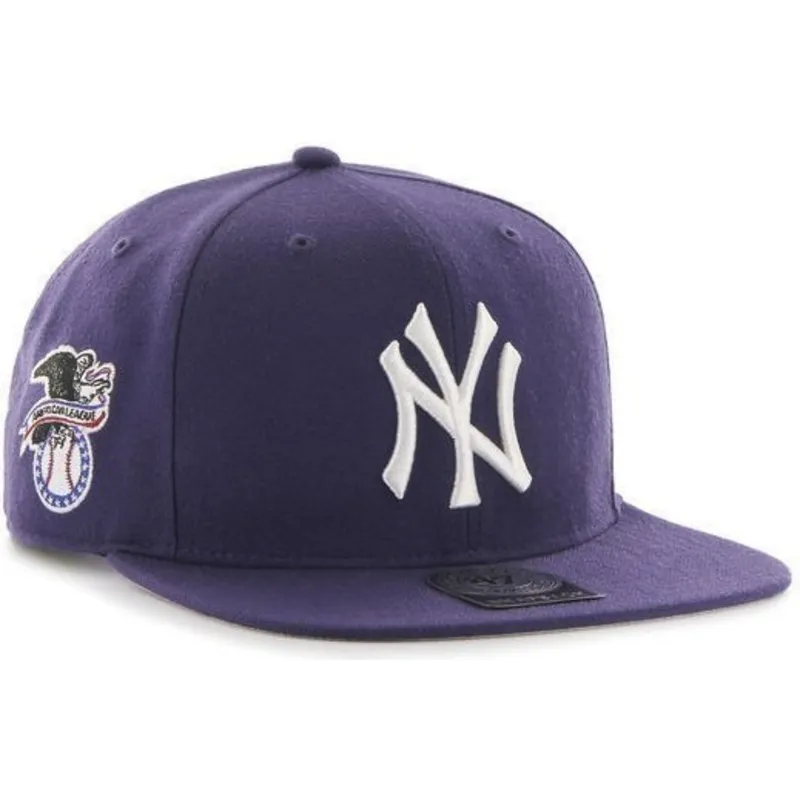 cap-lame-violet-snapback-lisa-lateral-new-york-yankees-mlb-47-brand