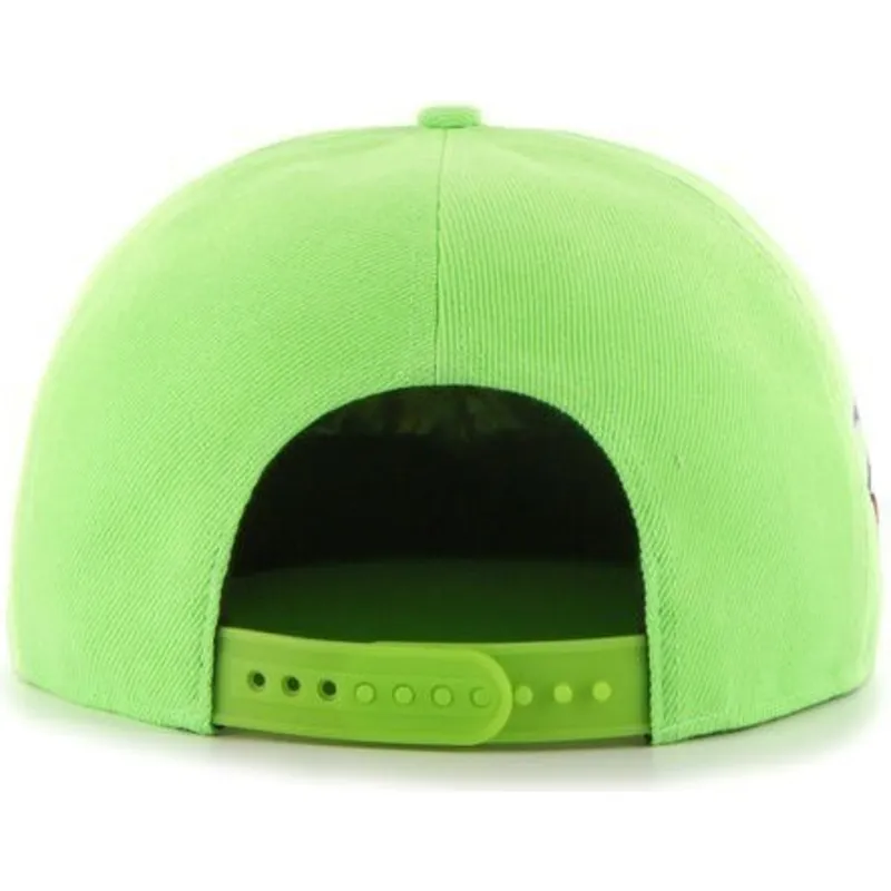 mutsid-lame-roheline-snapback-new-york-yankees-mlb-47-brand