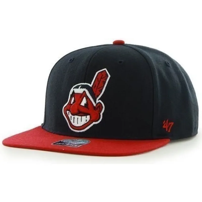 mutsid-lame-meresinine-snapback-antiguo-cleveland-indians-mlb-47-brand