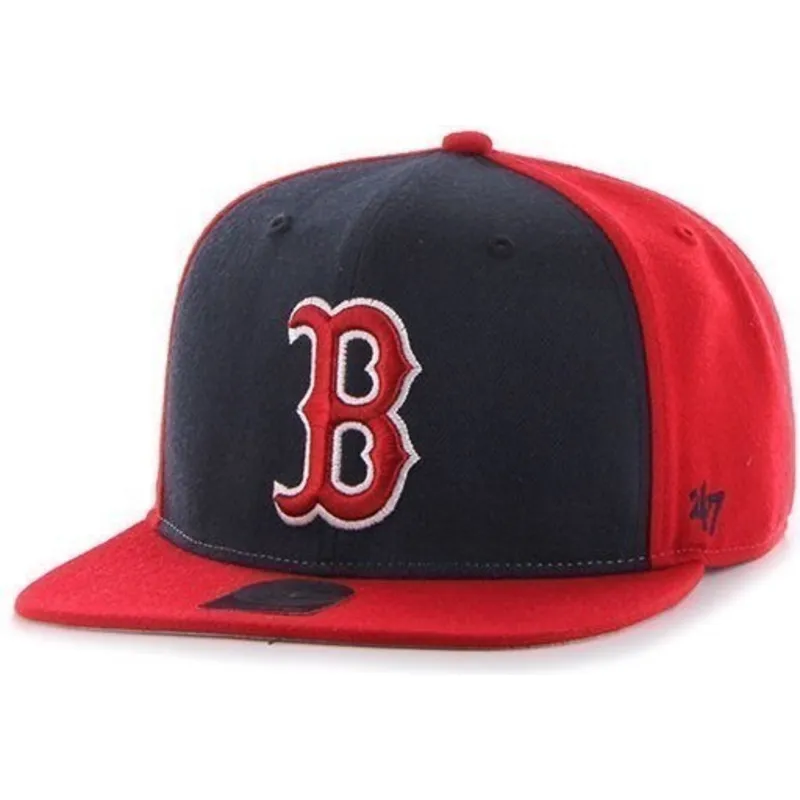 mutsid-lame-punane-snapback-lateral-boston-red-sox-mlb-47-brand