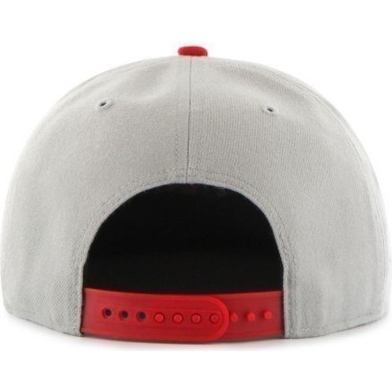 47-brand-flat-brim-side-logo-mlb-boston-red-sox-grey-snapback-cap
