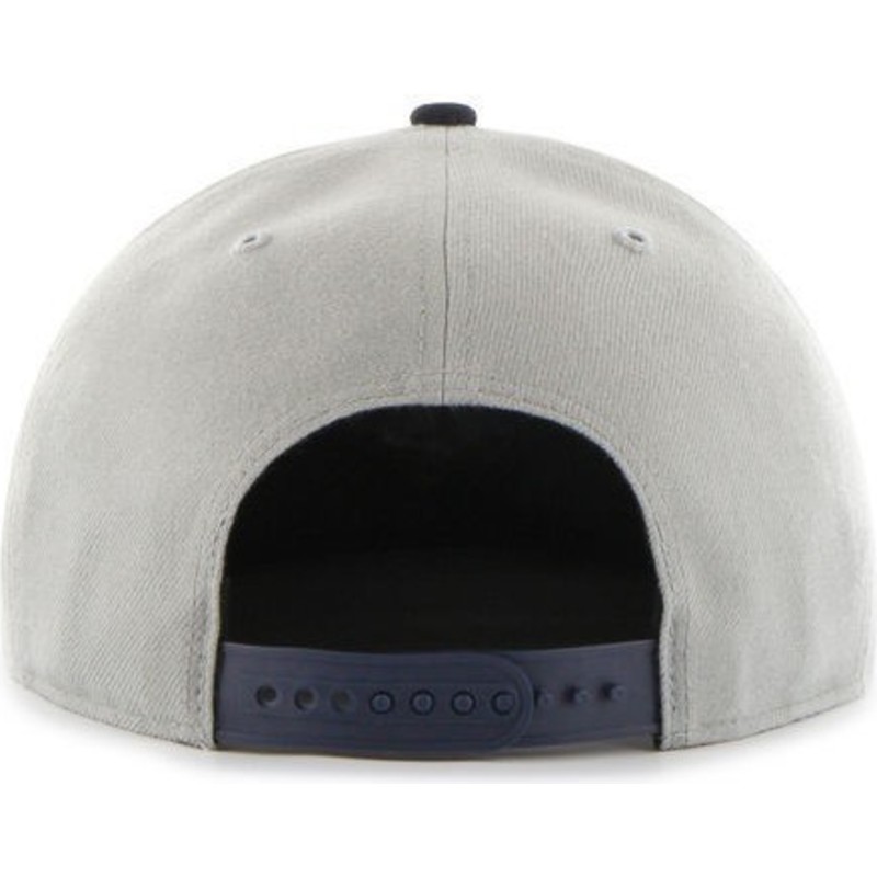 47-brand-flat-brim-side-logo-mlb-new-york-yankees-grey-snapback-cap