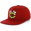47-brand-flat-brim-nhl-chicago-blackhawks-smooth-red-snapback-cap