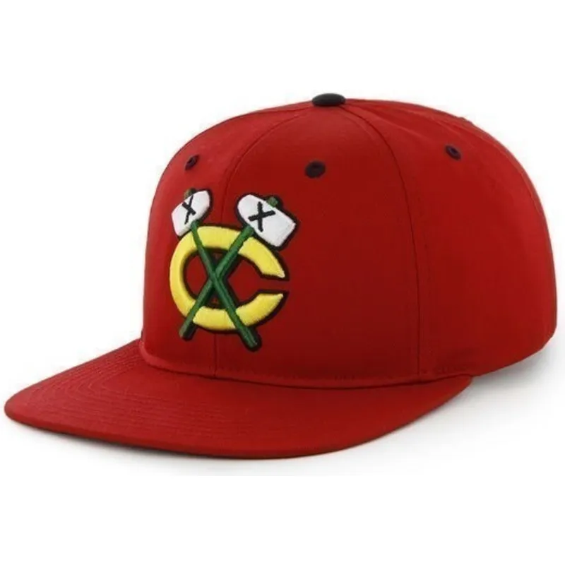 mutsid-lame-punane-snapback-chicago-blackhawks-nhl-47-brand