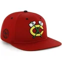 mutsid-lame-punane-snapback-chicago-blackhawks-nhl-47-brand