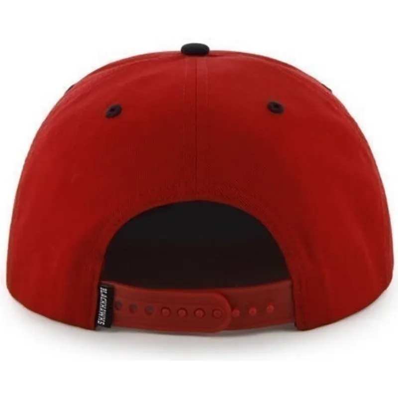 mutsid-lame-punane-snapback-chicago-blackhawks-nhl-47-brand