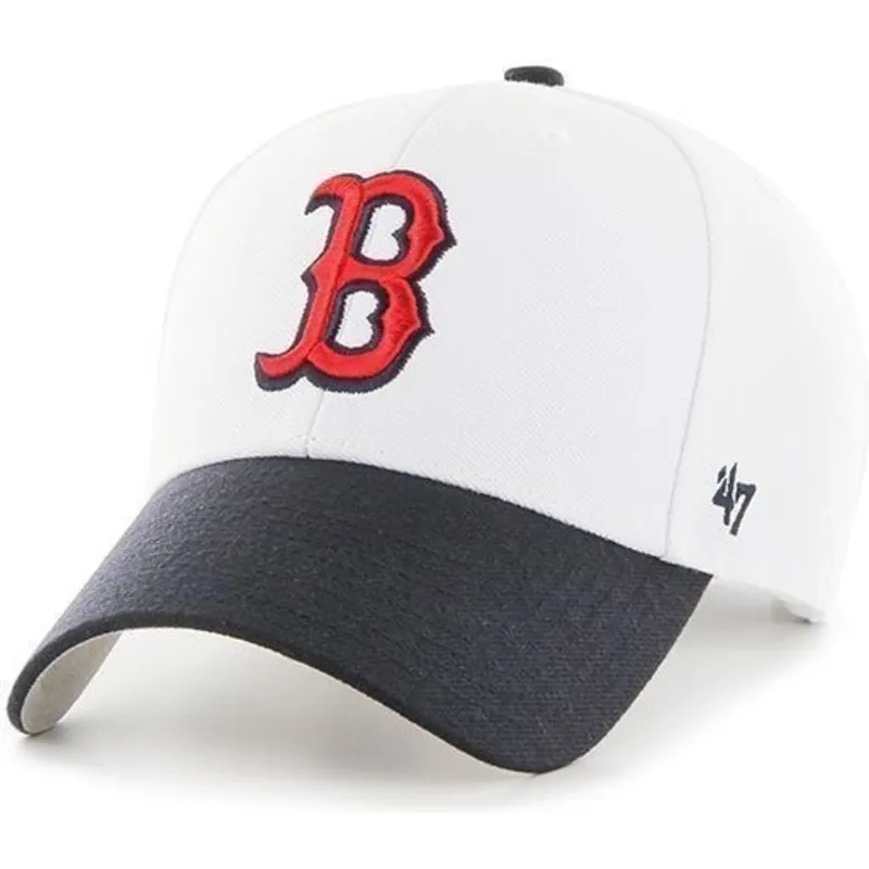 mutsid-kumer-valge-reguleeritav-boston-red-sox-mlb-47-brand