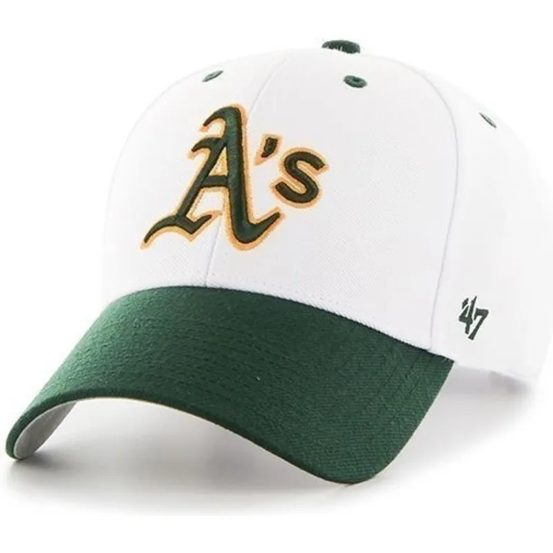 mutsid-kumer-valge-reguleeritav-oakland-athletics-mlb-47-brand
