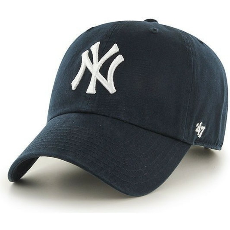 47-brand-curved-brim-youth-new-york-yankees-mlb-navy-blue-cap