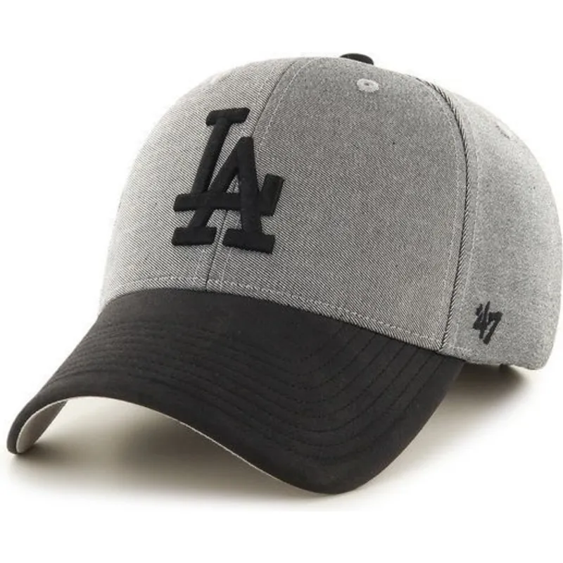 cap-kumer-gray-adjustable-strap-negro-los-angeles-dodgers-mlb-47-brand