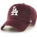 cap-kumer-red-adjustable-strap-granate-los-angeles-dodgers-mlb-47-brand