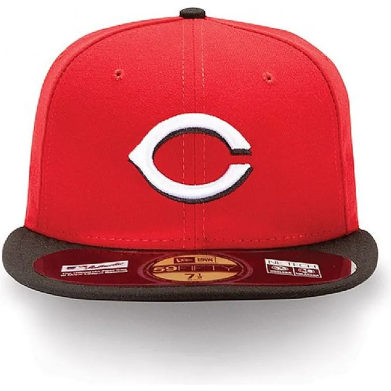 mutsid-lame-punane-liibuv-59fifty-authentic-on-field-cincinnati-reds-mlb-new-era