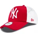 mutsid-kumer-punane-snapback-clean-a-frame-new-york-yankees-mlb-new-era