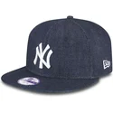 mutsid-lame-meresinine-snapback-lastele-9fifty-essential-denim-new-york-yankees-mlb-new-era