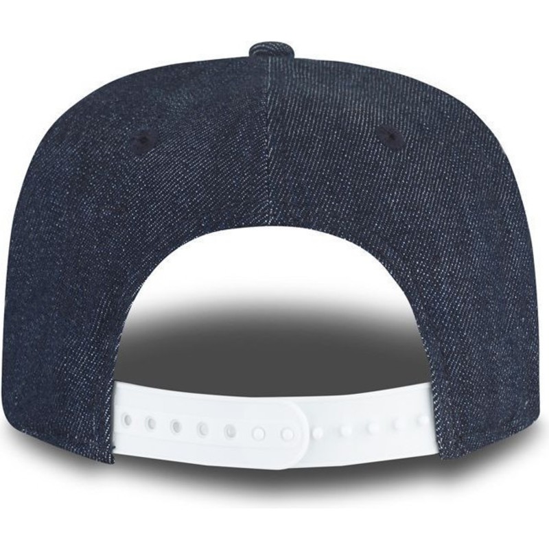 new-era-flat-brim-youth-9fifty-essential-new-york-yankees-mlb-navy-blue-snapback-cap